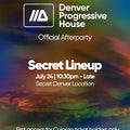 Official DPH Afterparty: Secret Lineup poster